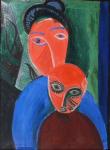 П. Пикассо. Мать и дитя. 1922